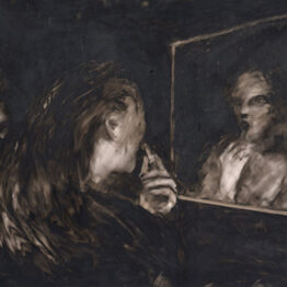 Juan Muñoz Untitled (Woman and Man with Mirror), c. 2000