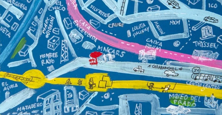 Luis Pérez Calvo. Cromos de artista. CentroCentro