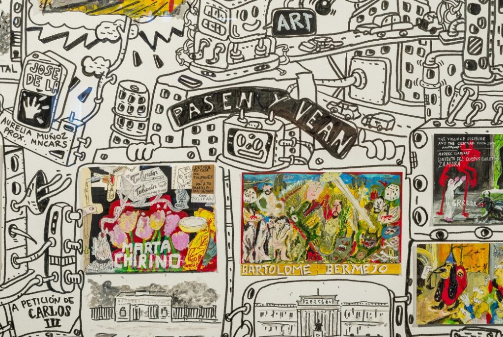 Luis Pérez Calvo. Cromos de artista. CentroCentro