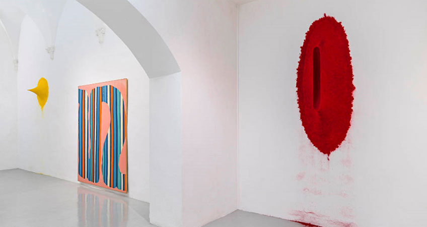 "Daniel Buren & Anish Kapoor" en la Galleria Continua
