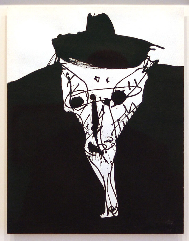 Antonio Saura. Retrato imaginario, 1980