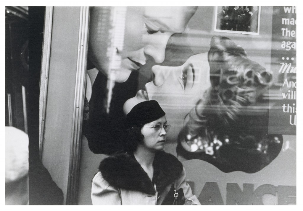 John Vachon. Girl and movie poster, Cincinnati, Ohio, October, 1938