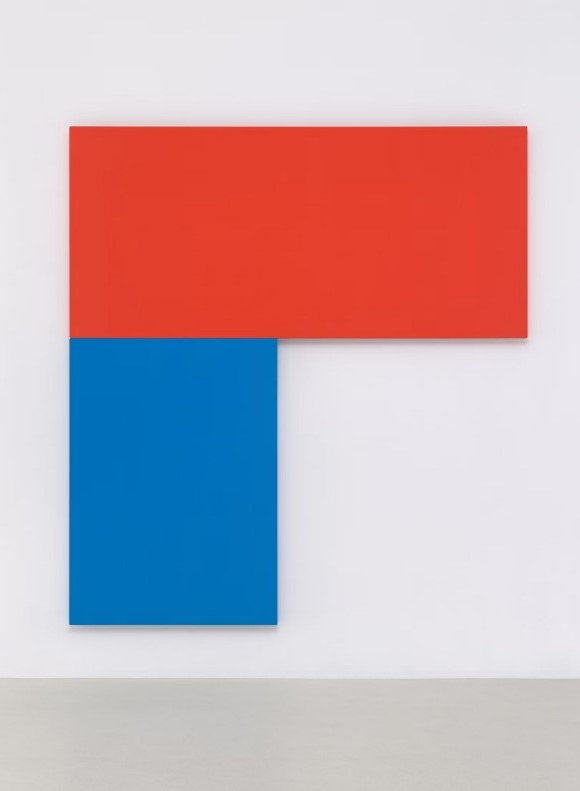 Ellsworth Kelly. Chatham V: Red Blue, 1971. © Ellsworth Kelly Foundation