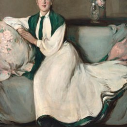 JD Fergusson. The White Dress: Portrait of Jean, 1904. The Fergusson Gallery, Perth & Kinross Council