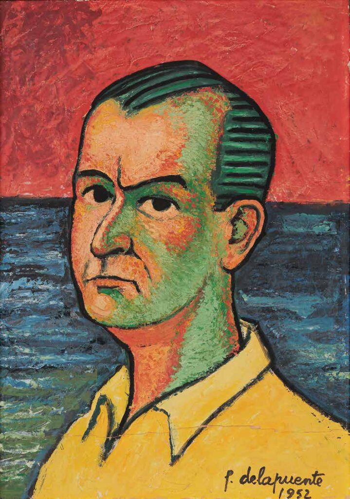 Fernando Delapuente. Autorretrato, 1952. Colección particular
