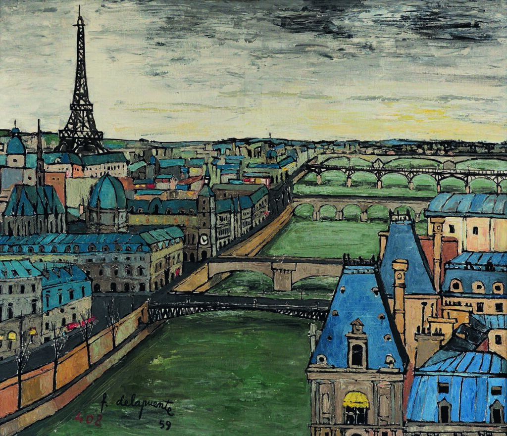 Fernando Delapuente. París les Ponts, 1959. Colección particular