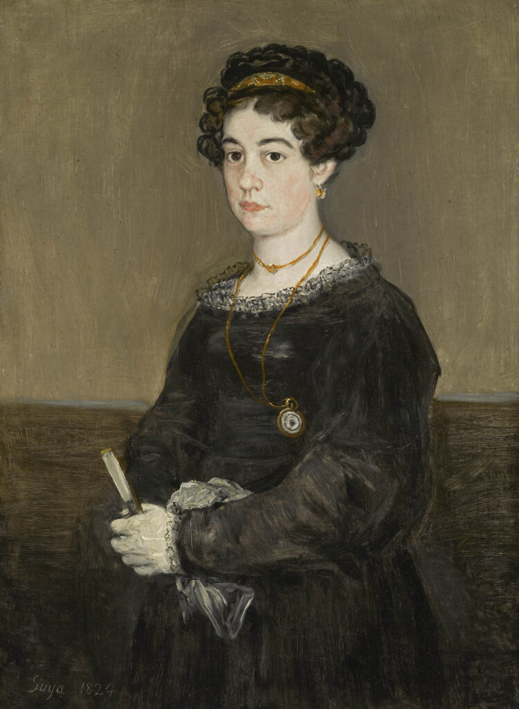 Goya. Retrato de señora (María Martínez de Puga?), 1824. The Frick Collection 