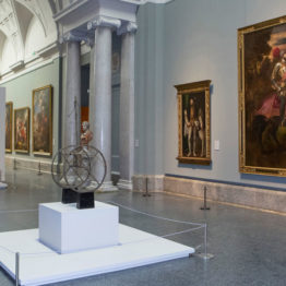 Imagen de las salas de exposición. © Alberto Giacometti Estate / VEGAP, Madrid, 2019 * Foto © Museo Nacional del Prado