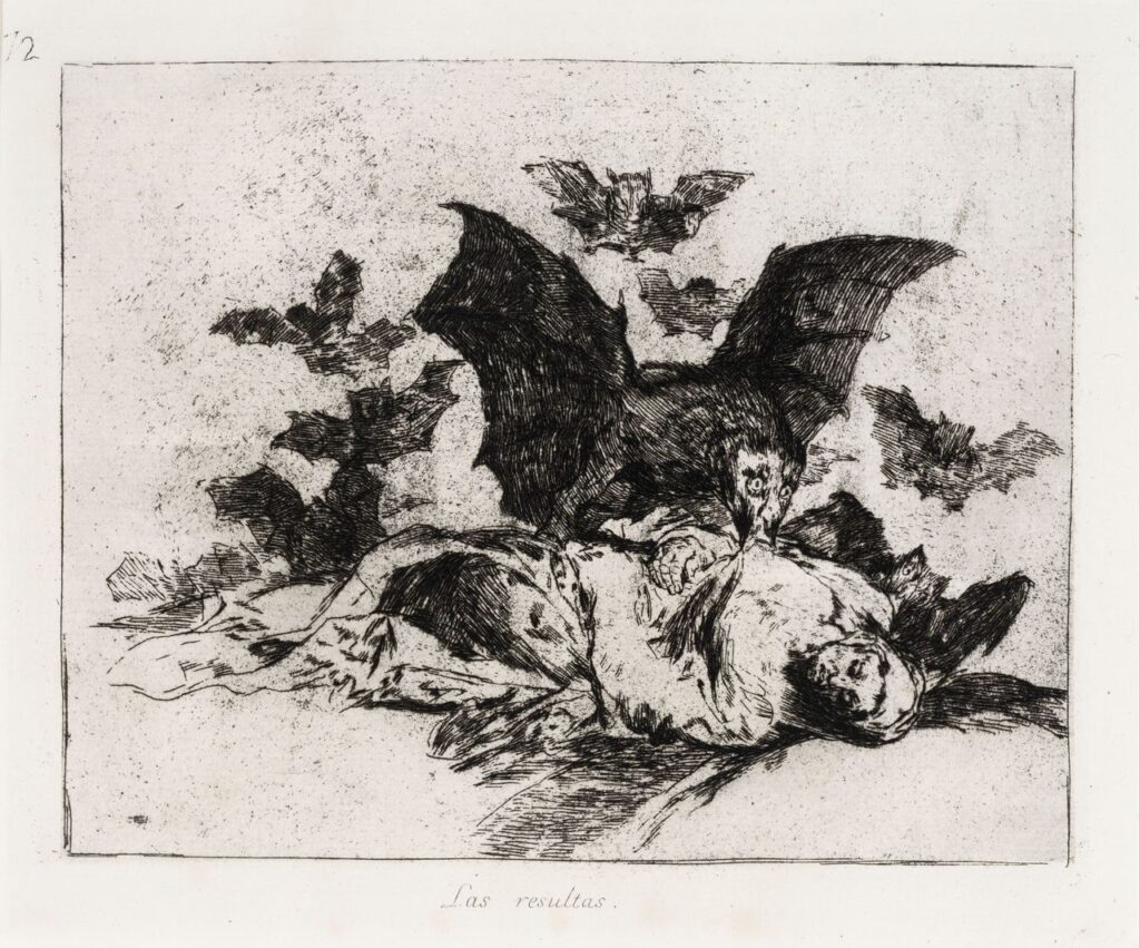 Francisco de Goya. Las resultas. Desastres de la guerra. Colección San Telmo Museoa