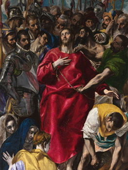 El Greco. El Expolio de Cristo (después de su restauración), 1577-1579. Cabildo S. I. Catedral Primada de Toledo 
