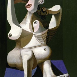 Picasso. Woman dressing her hair, 1940