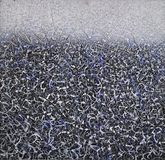 Mark Tobey. Campo selvático, 1959. MoMA