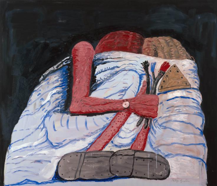 Philip Guston. Couple in Bed, 1977