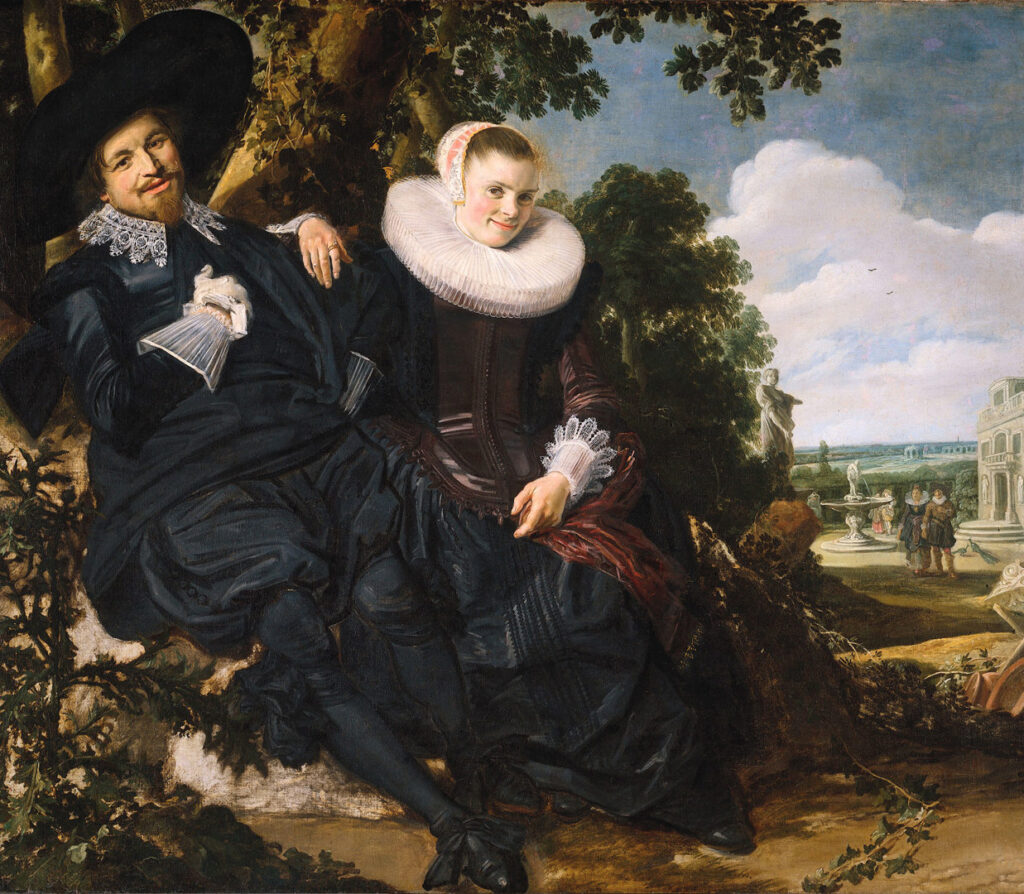 Frans Hals. Retrato de pareja, probablemente Isaac Abrahamsz Massa y Beatrix van der Laen, 1622. © Rijksmuseum, Amsterdam