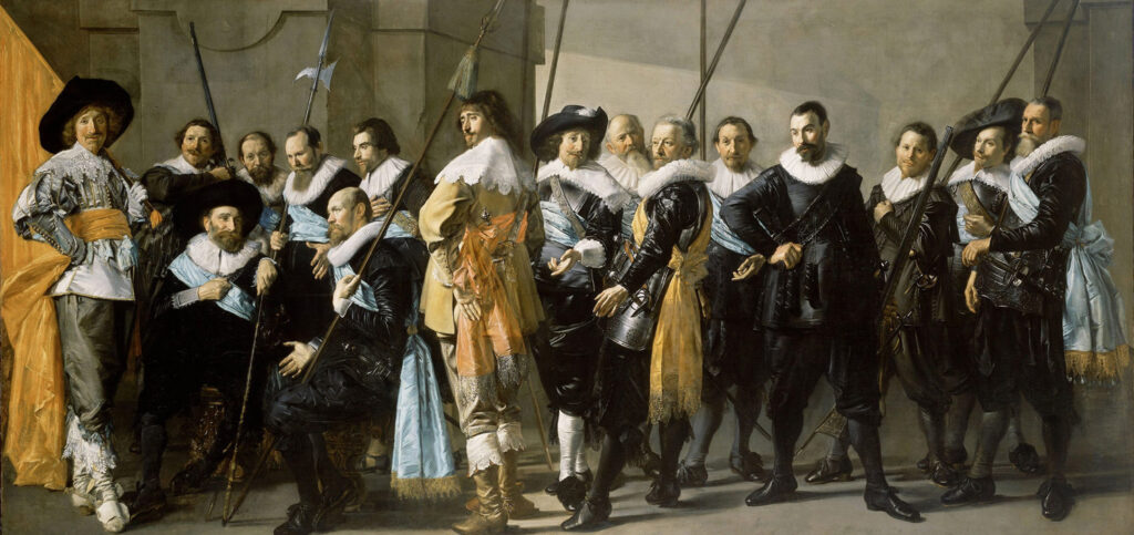Frans Hals. La Compañía Meagre, 1633. Rijksmuseum, Amsterdam