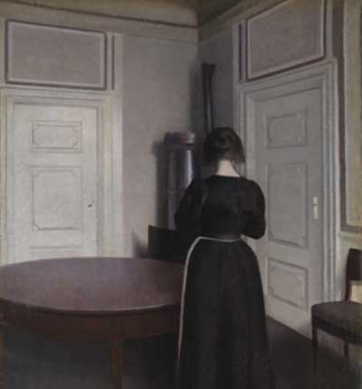 "Hammershøi, maestro de la pintura danesa" en el Musée Jacquemart-André
