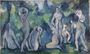 Paul Cézanne. Baigneuses, hacia 1895. © Ordrupgaard, Copenhague
