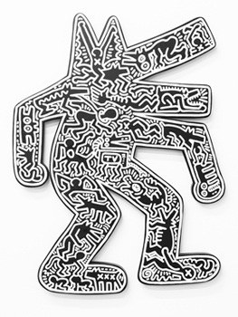 Keith Haring. Dog, 1986  