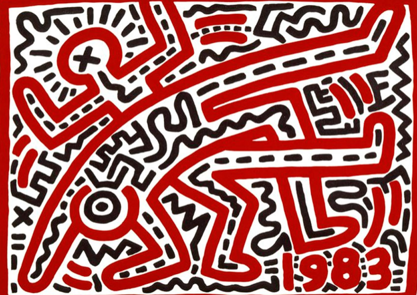 Keith Haring. Untitled, 1983. Keith Haring Foundation