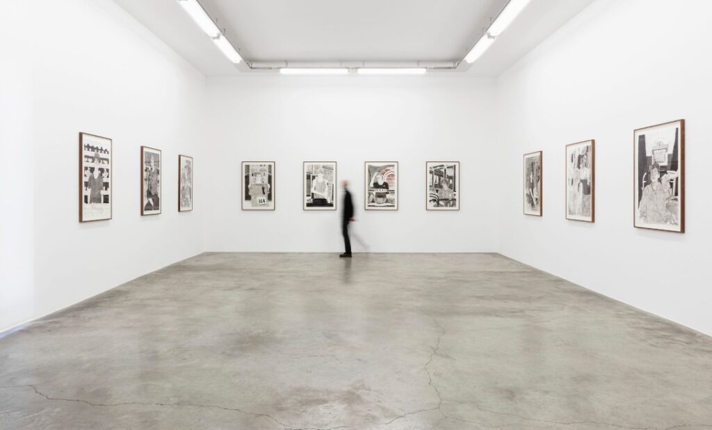 Hernan Bas. The first and the last. Galerie Perrotin