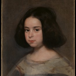Tesoros de la Hispanic Society en el Prado. Diego Velázquez. Retrato de niña ca. 1638-44. Nueva York, The Hispanic Society of America