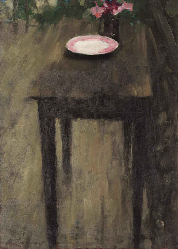 Alexéi von Jawlensky. Mesa negra, 1901. Zentrum Paul Klee, Berna. Depósito de colección particular 