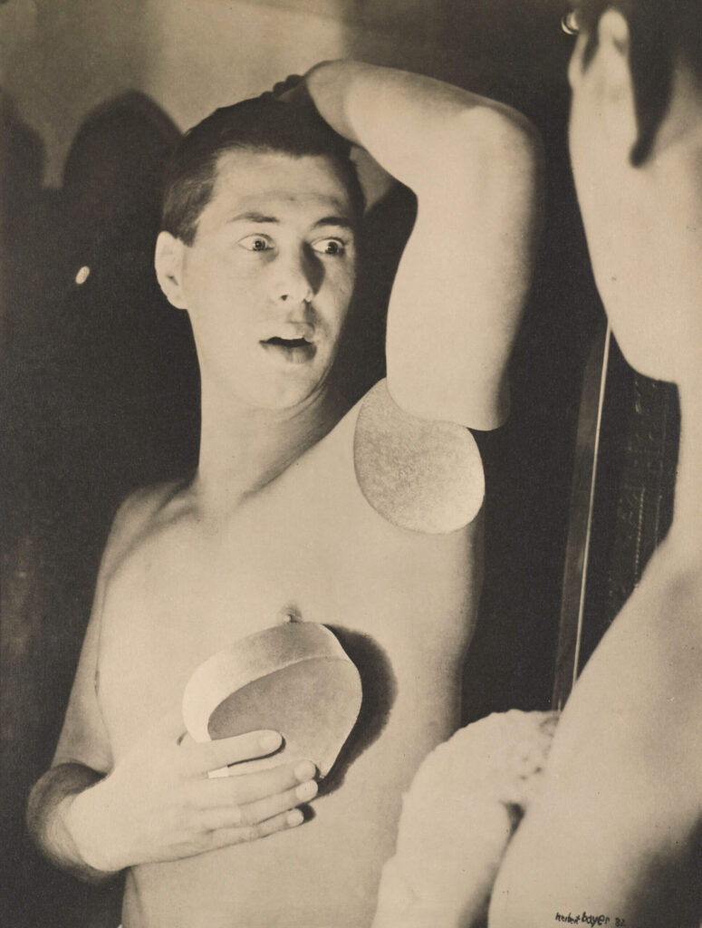 Herbert Bayer. Humainement impossible (autoportrait), 1932. The Museum of Modern Art, New York. Collection Thomas Walther