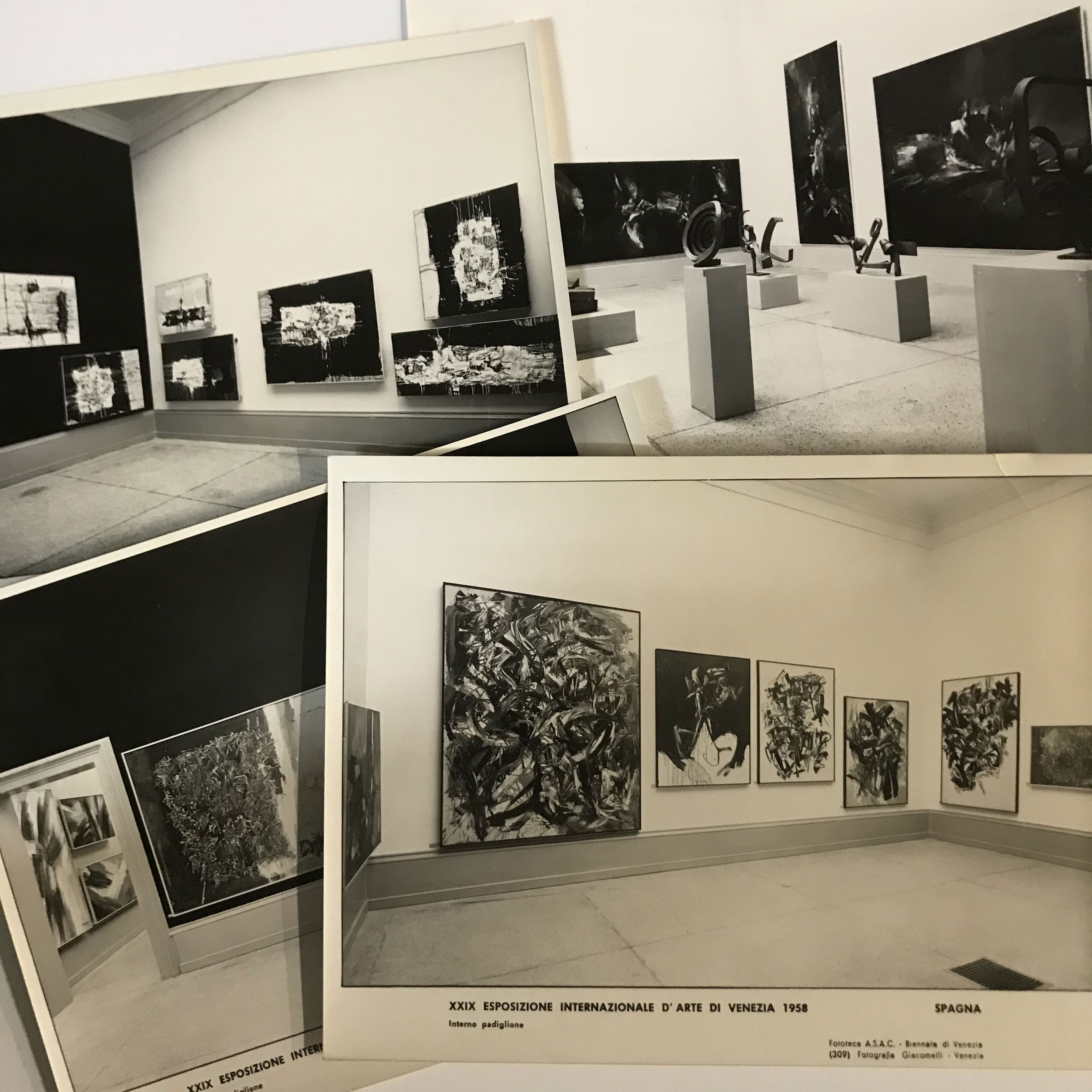 Bienal de Venecia 1958 y 1964. Aurèlia Muñoz. Martín Chirino. "UN EXPERIMENTO CON EL TIEMPO [El Fondo documental García-Ramos]". José de la Mano Galería de Arte