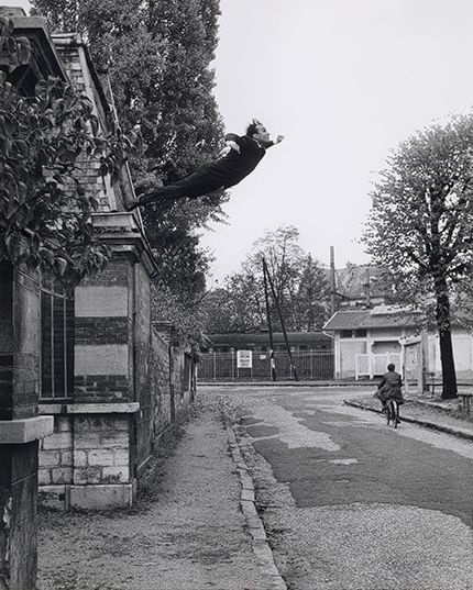 Yves Klein. Leap into the Void 1960 © Yves Klein, ADAGP, Paris Photo: Shunk–Kender © Roy Lichtenstein Foundation