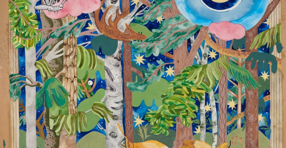 Lamarche Ovize. El pie del bosque. Galería Luis Adelantado, Valencia