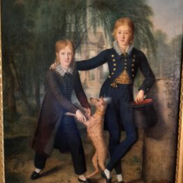 Identificado un retrato juvenil de Mariano y Pedro Téllez Girón, nietos de los duques de Osuna retratados por Goya
