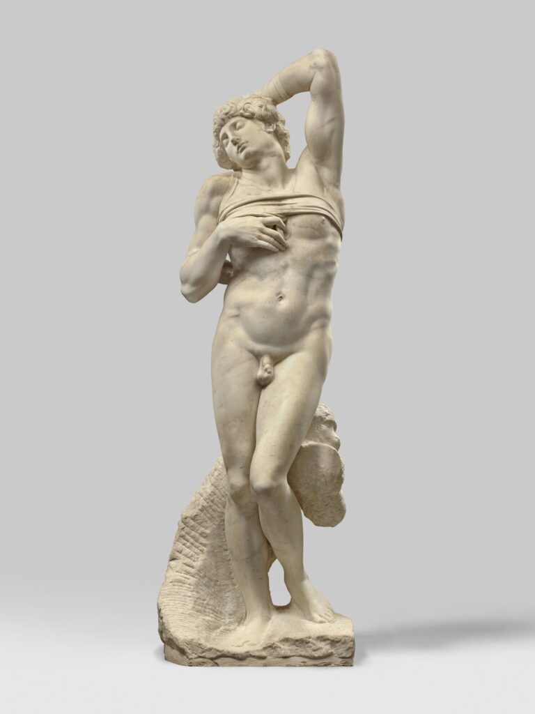 Miguel Ángel. El esclavo moribundo. Musée du Louvre