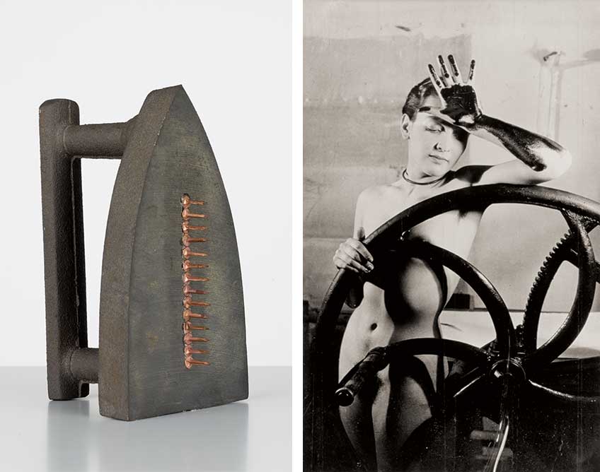 Cadeau 1921 / 1974 y Erotique voilée © Man Ray Trust, VEGAP, Madrid, 2019 y 