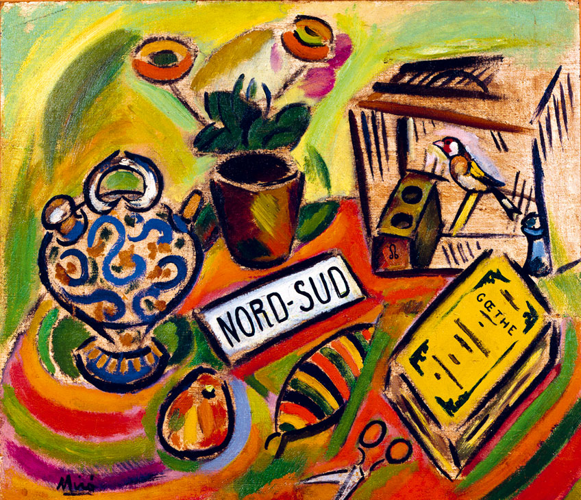 Joan Miró. Nord-Sud, 1917. Collection Adrien Maeght, Saint-Paul © Photo Galerie Maeght, Paris © Successió Miró 2021