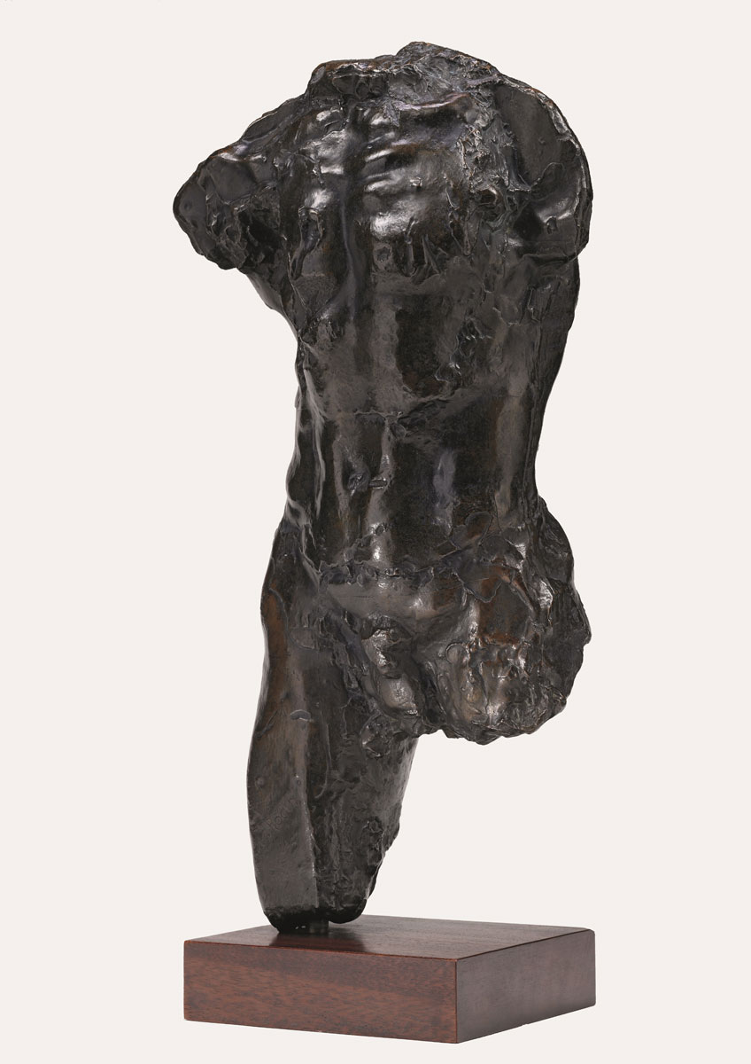 Auguste Rodin. Torso del Estudio para san Juan Bautista, llamado Torso del hombre que camina, 1878-1879 (fundición en 1979). Musée Rodin, París.Foto: © musée Rodin (photo Christian Baraja)