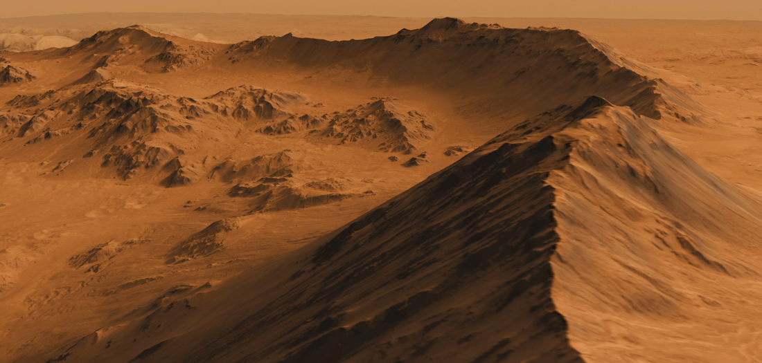 Exposición sobre el planeta Marte en Espacio Fundación Telefónica