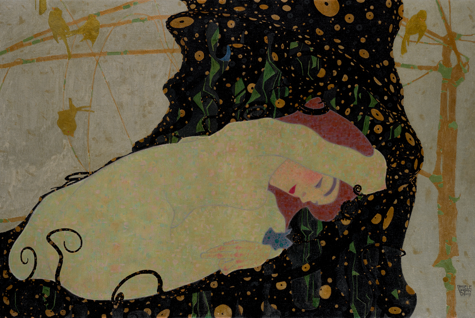 Egon Schiele. Danaë, 1909