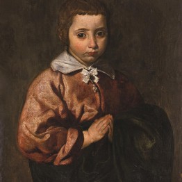 Atribuido a Velázquez. Retrato de una niña, 1617