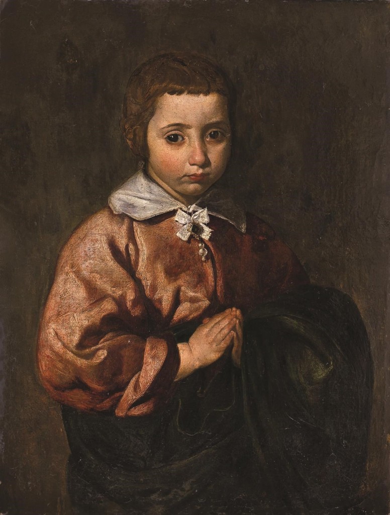 Atribuido a Velázquez. Retrato de una niña, 1617