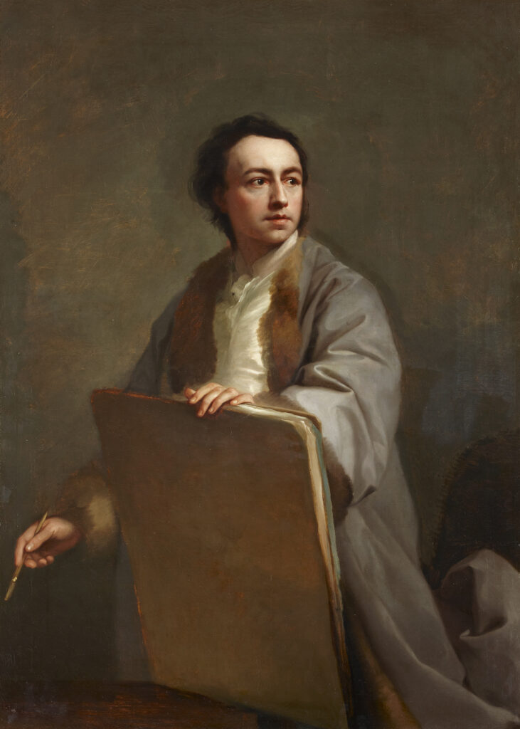 Anton Raphael Mengs. Autorretrato, 1760-1761. Fundación Casa de Alba, Palacio de Liria