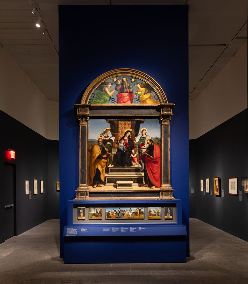 Raphael: Sublime Poetry. Metropolitan Museum of Art. Fotografía: Eileen Travell