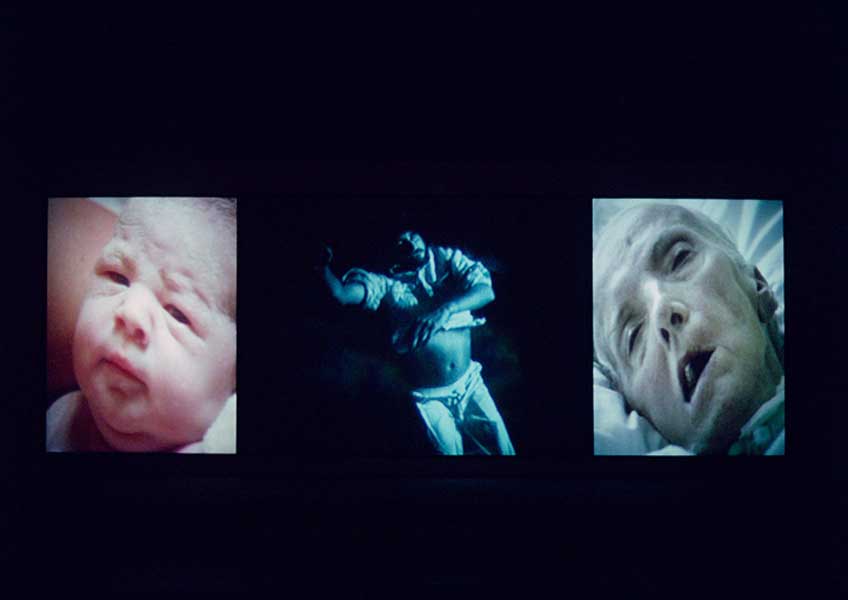 Bill Viola. Tríptico de Nantes, 1992