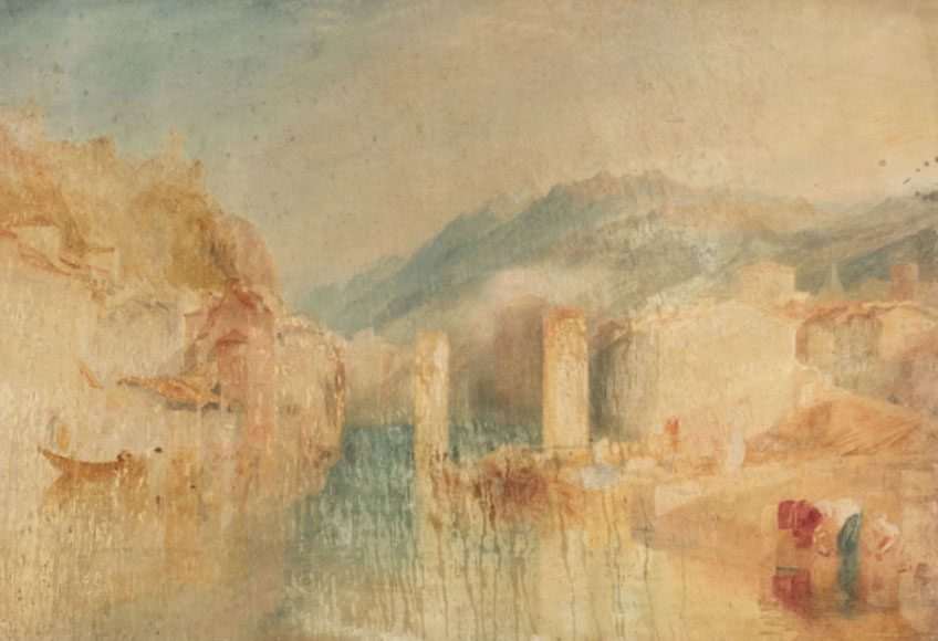 5 / 5Joseph Mallord William Turner, Puente de Grenoble (c. 1824). Tate