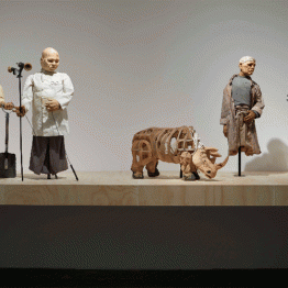 William Kentridge. Marionetas para Woyzeck on the Highveld, 1992. Museo Reina Sofía