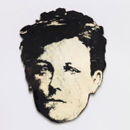 David Wojnarowicz. Rimbaud Mask, hacia 1978