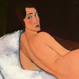Amedeo Modigliani. Desnudo, 1917. Colección privada