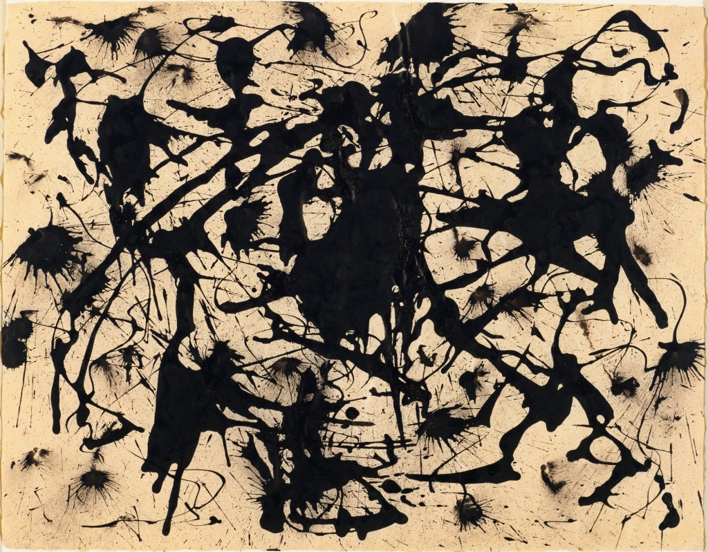 Jackson Pollock. Untitled. c. 1950