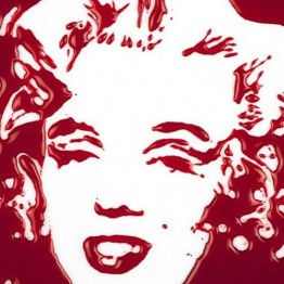 Vik Muniz. Bloody Marilyn, 2001