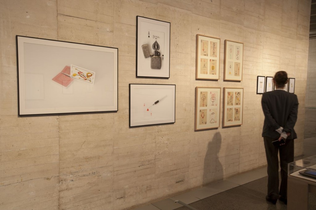 Vista de la exposición "Constelaciones. Poesía experimental en España (1963-2016)"