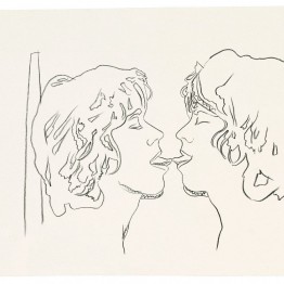 ANDY WARHOL. De la serie ROLLING STONES – LOVE YOU LIVE (1975). Colección Thaddaeus Ropac. París-Salzburgo